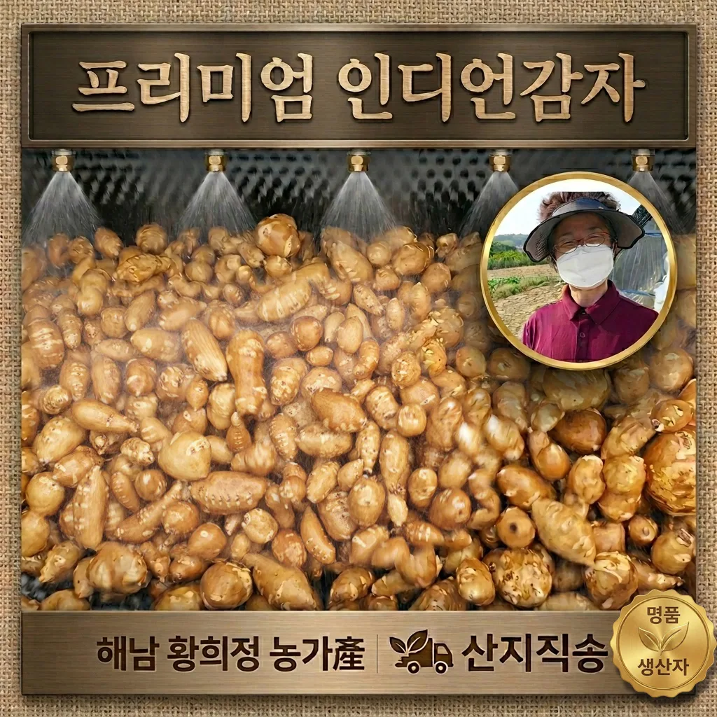[11월출하예약]해남 황희정 농가 아피오스 인디언감자