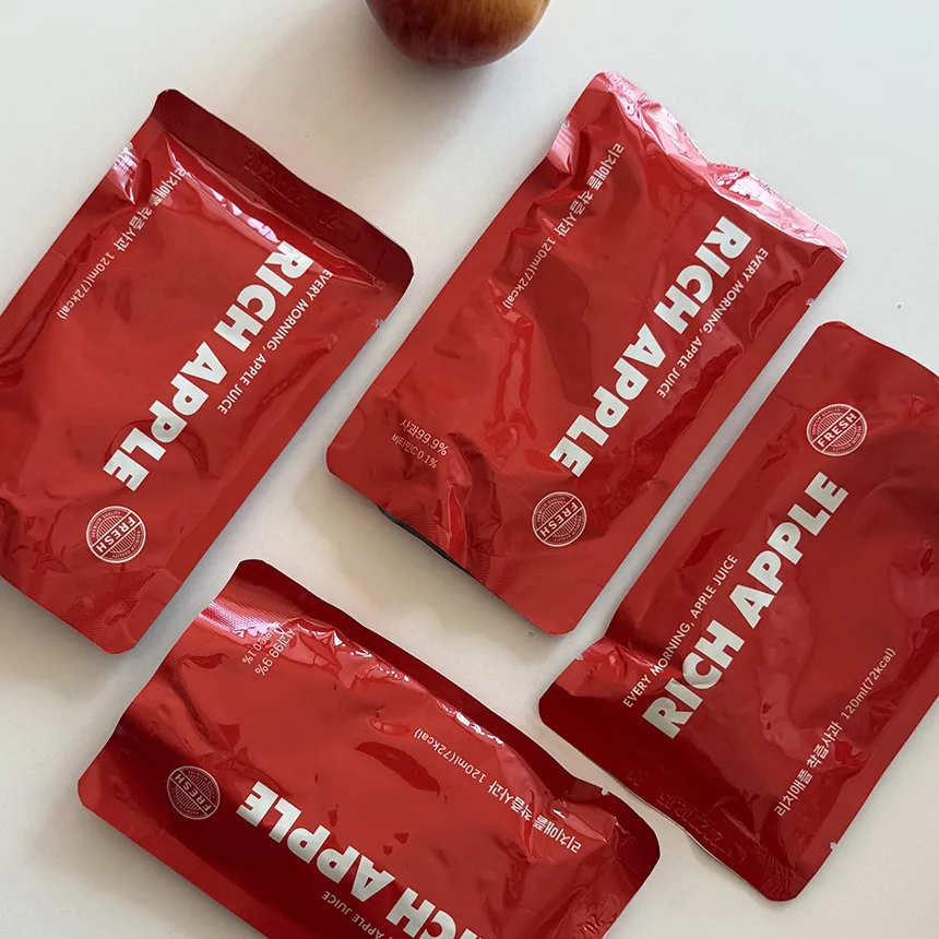 국내산 사과즙 리치애플 사과주스 120ml 30포 50포