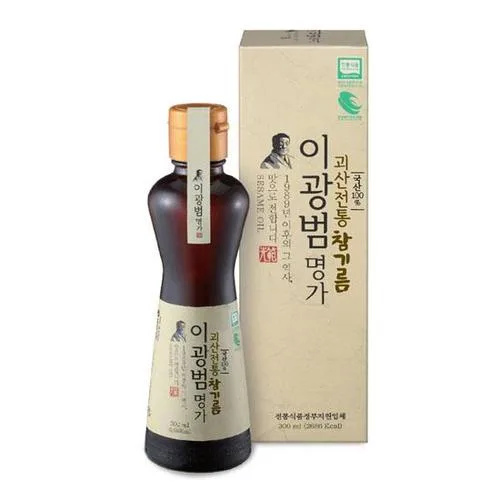 충북 괴산 태성식품 참기름 160ml 100% 국산 참깨