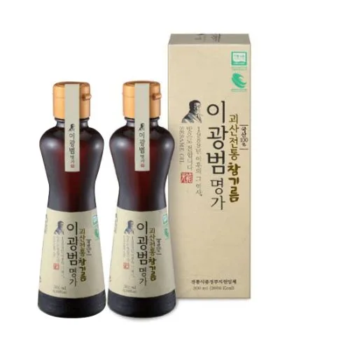 충북 괴산 태성식품 참기름 300ml(2병) 100% 국산 참깨